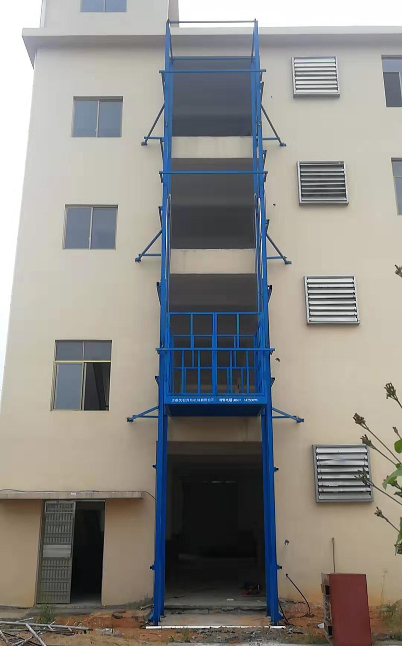 潍坊室外导轨式升降平台